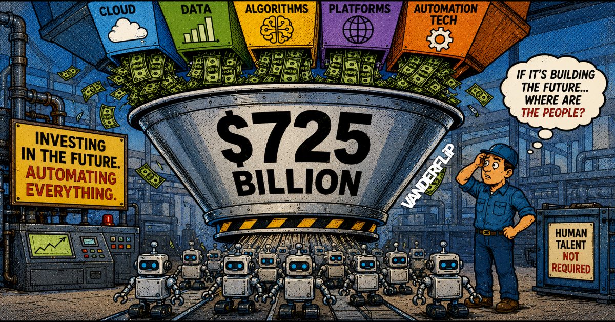 What Happens to Your Salary When $725B Floods Into AI
