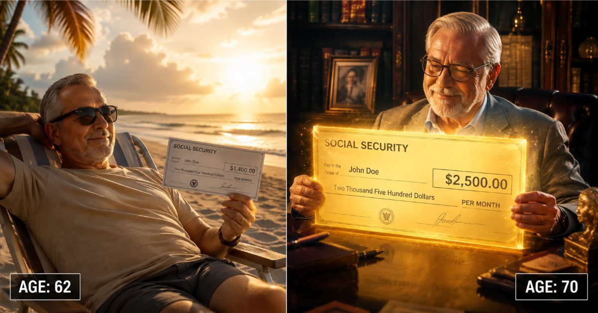 Claiming Social Security at 62 vs 70: What the Actual Math Looks Like